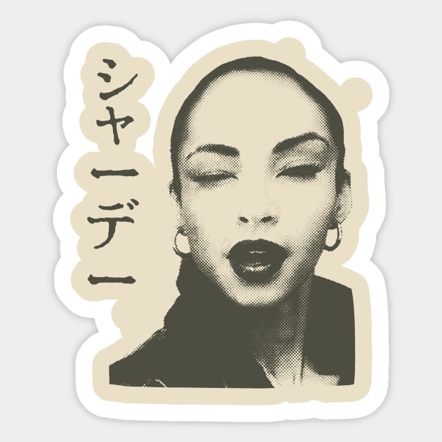 Sade Japanese Tour Sticker by wintoastore